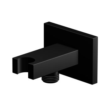  - Steinberg 135 Uchwyt prysznicowy z przyłączem czarny mat 13516671S - 135 1667 1 S - Łazienki Szydłowski