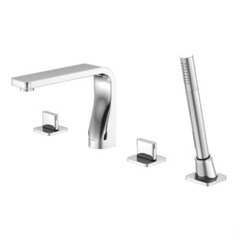 - Steinberg 230 Bateria wannowa 4-otworowa chrom 2302400 - 230 2400 - Łazienki Szydłowski