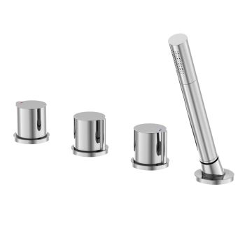  - Steinberg 260 Bateria nawannowa 4 otworowa chrom 2602480 - 260 2480 - Łazienki Szydłowski