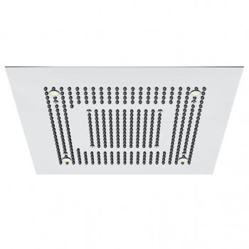  - Steinberg 390 Sensual Rain Deszczownica 60 x 60 cm z diodami LED stal nierdzewna polerowana  3906622 - 390 6622 - Łazienki Szydłowski