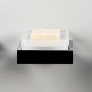 - Steinberg 460 Mydelniczka z uchwytem, chrom/biała 4602201 - 460 2201 - Łazienki Szydłowski