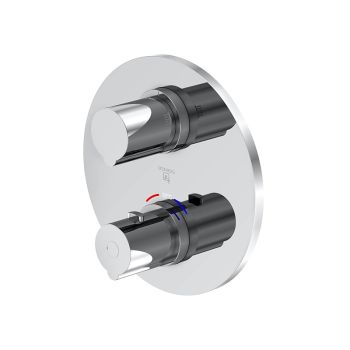 - Steinberg 100 Sensual Rain termostat, do wanny i prysznica chrom 10041333 - 100 4133 3 - Łazienki Szydłowski