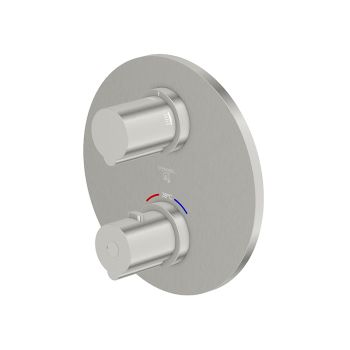 - Steinberg 100 Sensual Rain termostat, do wanny i prysznica nikiel szczotkowany 10041333BN - 100 4133 3 BN - Łazienki Szydłowski