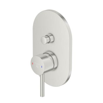  - Steinberg 100  bateria jednouchwytowa, do wanny i prysznica nikiel szczotkowany 10021033BN - 100 2103 3 BN - Łazienki Szydłowski