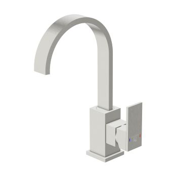  - Steinberg 135 bateria umywalkowa z zestawem odpływowym z cięgnem, nikiel szczotkowany 1351501BN - 135 1501 BN - Łazienki Szydłowski