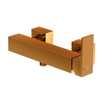 - Steinberg 160 bateria prysznicowa z mieszaczem jednouchwytowa rose gold 1601210RG - 160 1210 RG - Łazienki Szydłowski