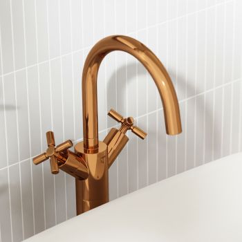 - Steinberg 250 bateria umywalkowa kolor rose gold 2501550RG - 2501550RG - Łazienki Szydłowski