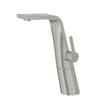 - Steinberg 260 bateria umywalkowa z podwyższonym korpusem kolor nikiel szczotkowany 26017001BN - 260 1700 1 BN - Łazienki Szydłowski