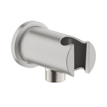  - GROHE-Rainshower Kolanko ścienne 1/2" z uchwytem kolor stal nierdzewna 26658DC0 - 26658DC0 - Łazienki Szydłowski