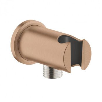 - GROHE-Rainshower Kolanko ścienne z uchwytem brushed warm sunset 26658DL0 - 26658DL0 - Łazienki Szydłowski