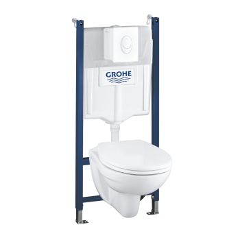  - GROHE-Solido Compact Zestaw 4 w 1 z ceramiką 39117000 - 39117000 - Łazienki Szydłowski