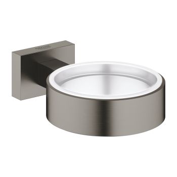 - GROHE-Essentials Cube Uchwyt grafit szczotkowany 40508AL1 - 40508AL1 - Łazienki Szydłowski