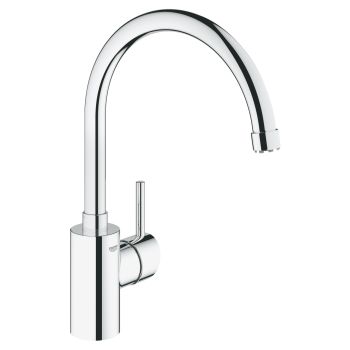  - GROHE-Concetto Jednouchwytowa bateria zlewozmywakowa, DN 15 chrom 31132001 - 31132001 - Łazienki Szydłowski