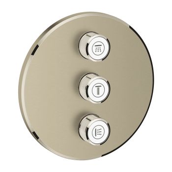 - GROHE-Grohtherm SmartControl Potrójny zawór odcinający nikiel szczotkowany 29122EN0 - 29122EN0 - Łazienki Szydłowski