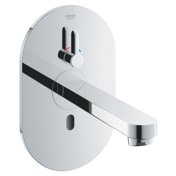  - GROHE-Eurosmart Cosmopolitan E Umywalkowa bateria elektroniczna na podczerwień chrom  36412000 - 36412000 - Łazienki Szydłowski