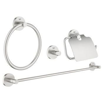 - GROHE-Essentials Zestaw akcesoriów łazienkowych 4 w 1 40776DC1 - 40776DC1 - Łazienki Szydłowski