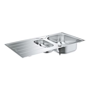 - GROHE-K200 Zlewozmywak ze stali szlachetnej 31564SD1 - 31564SD1 - Łazienki Szydłowski