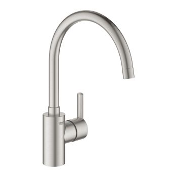 - GROHE-Feel Jednouchwytowa bateria zlewozmywakowa, kolor stal nierdzewna 32670DC2 - 32670DC2 - Łazienki Szydłowski