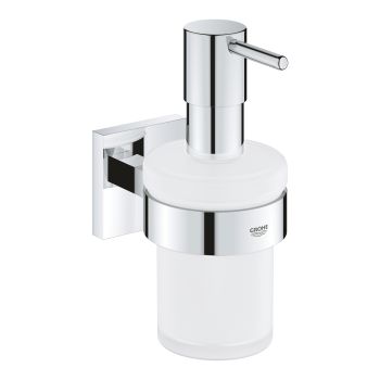 - GROHE-Start Cube Dozownik do mydła z uchwytem chrom 41098000 - 41098000 - Łazienki Szydłowski