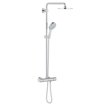  - GROHE-Rainshower System 210 System prysznicowy z termostatem do montażu ściennego chrom 27967000 - 27967000 - Łazienki Szydłowski