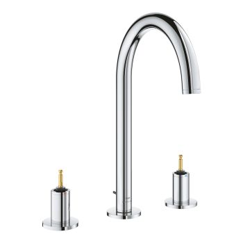 - GROHE-Atrio Private Collection Trzyotworowa bateria umywalkowa 1/2″ Rozmiar L chrom 20593000 - 20593000 - Łazienki Szydłowski