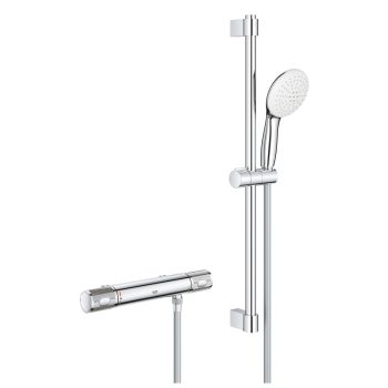 - GROHE-Grohtherm 1000 Performance Bateria prysznicowa z termostatem, DN 15 chrom 34836001 - 34836001 - Łazienki Szydłowski