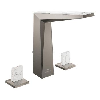 - GROHE-Allure Brilliant Private Collection Trzyotworowa bateria umywalkowa 1/2″ Rozmiar L brushed hard graphite 20668AL0 - 20668AL0 - Łazienki Szydłowski