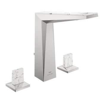 - GROHE-Allure Brilliant Private Collection Trzyotworowa bateria umywalkowa Rozmiar L stal nierdzewna 20668DC0 - 20668DC0 - Łazienki Szydłowski