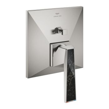  - GROHE-Allure Brilliant Private Collection Jednouchwytowa bateria do obsługi dwóch wyjść wody stal nierdzewna 24427DC0 - 24427DC0 - Łazienki Szydłowski