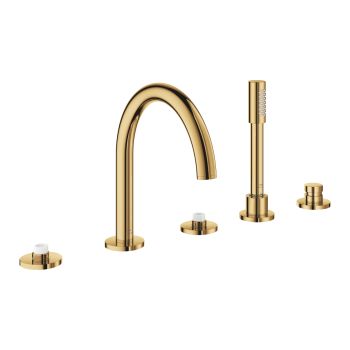 - GROHE-Atrio Private Collection 5-otworowa bateria wannowa cool sunrise 25224GL0 - 25224GL0 - Łazienki Szydłowski