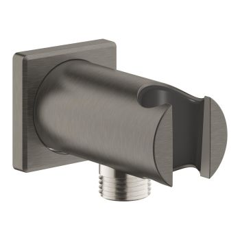 - GROHE-Rainshower Przyłącze węża z uchwytem prysznicowym brushed hard graphite 26659AL0 - 26659AL0 - Łazienki Szydłowski