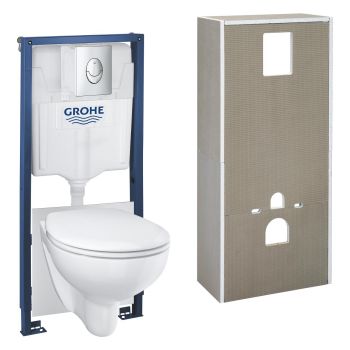  - GROHE-Solido+ Zestaw instalacyjny 6 w 1, chrom 36530000 - 36530000 - Łazienki Szydłowski