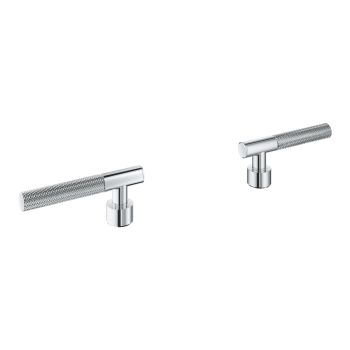- GROHE-Atrio Private Collection Radełkowane pokrętła chrom 48646000 - 48646000 - Łazienki Szydłowski