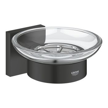 - GROHE-Start Cube mydelniczka z uchwytem czarny mat 410962430 - 410962430 - Łazienki Szydłowski