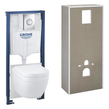  - GROHE-Solido+ Zestaw instalacyjny 6 w 1, chrom 36534000 - 36534000 - Łazienki Szydłowski