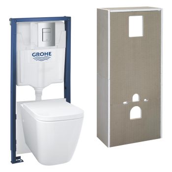  - GROHE-Solido+ Zestaw instalacyjny 6 w 1, chrom 36535000 - 36535000 - Łazienki Szydłowski