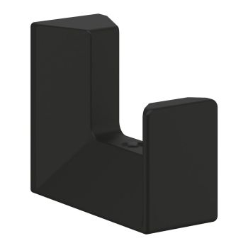 - GROHE-Selection Cube Haczyk na płaszcz kąpielowy phantom black 102273KF00 - 102273KF00 - Łazienki Szydłowski