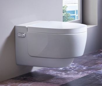 - GEBERIT AquaClean Mera toaleta myjąca wisząca Classic z deską WC z powłoką, kolor biały 146200111 - 146.200.11.1 - Łazienki Szydłowski
