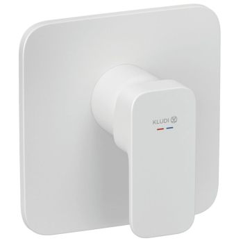  - KLUDI RENON bateria podtynkowa prysznicowa biały mat 427555375 - 427555375 - Łazienki Szydłowski