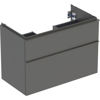  - Geberit iCon szafka pod umywalkę 90 cm, 2 szuflady kolor lava mat 502305JK1 - 502.305.JK.1 - Łazienki Szydłowski