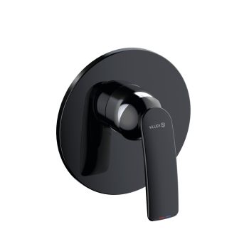  - KLUDI BALANCE podtynkowa bateria prysznicowa czarny mat / chrom 527558775 - 527558775 - Łazienki Szydłowski