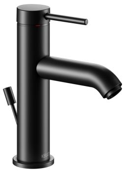 - KEUCO IXMO Bateria umywalkowa 100 czarny mat 59502372000 - 59502372000 - Łazienki Szydłowski