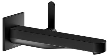 - KEUCO IXMO Bateria umywalkowa 24,1 cm czarny mat 59516371302 - 59516371302 - Łazienki Szydłowski