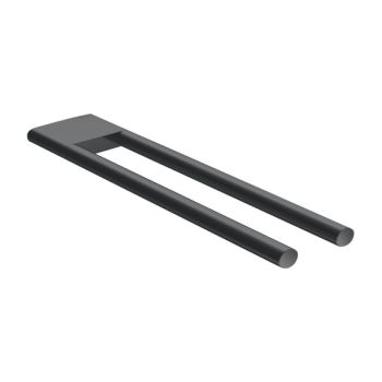 - KEUCO Edition 400  Wieszak na ręcznik chrom czarny szczotkowany 11519130000 - 11519130000 - Łazienki Szydłowski