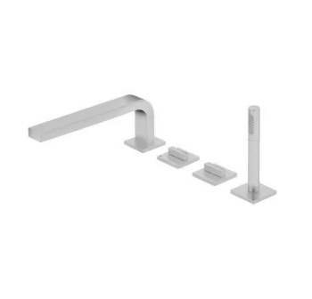  - KEUCO Edition 11 Bateria wannowa nikiel szczotkowany 51130050200 - 51130050200 sk - Łazienki Szydłowski