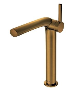 - KEUCO Edition 400 bateria umywalkowa 240 brąz szczotkowany 51502030102 - 51502030102 sk - Łazienki Szydłowski