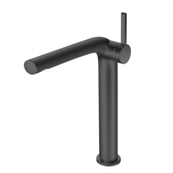 - KEUCO Edition 400 bateria umywalkowa 240 chrom czarny szczotkowany 51502130102 - 51502130102 - Łazienki Szydłowski