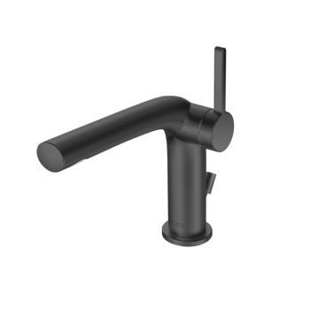 - KEUCO Edition 400 bateria umywalkowa 120  chrom czarny szczotkowany 51504130002 - 51504130002 - Łazienki Szydłowski