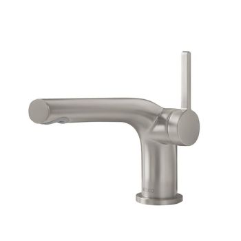  - KEUCO Edition 400 bateria umywalkowa 80 nikiel szczotkowany 51504050100 - 51504050100 - Łazienki Szydłowski