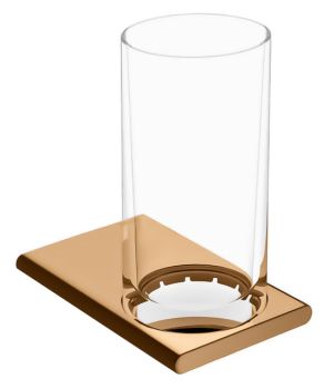 - KEUCO Edition 400 Uchwyt na kubek brąz szczotkowany 11550039000 - 11550039000 - Łazienki Szydłowski